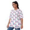 Pink Blocks Women’s All-Over Tee