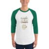 Winter Is Coming 3/4 sleeve raglan shirt