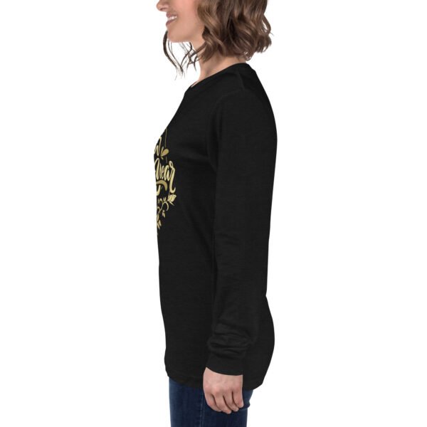 Golden Artwork Happy New Year Women’s Long Sleeve Tee