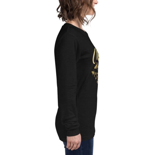 Golden Artwork Happy New Year Women’s Long Sleeve Tee