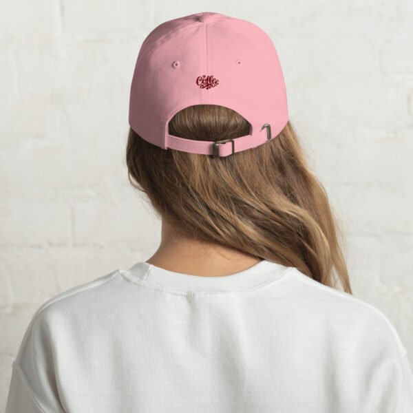 Coffee Lover’s Dad Hat With Bean Accents