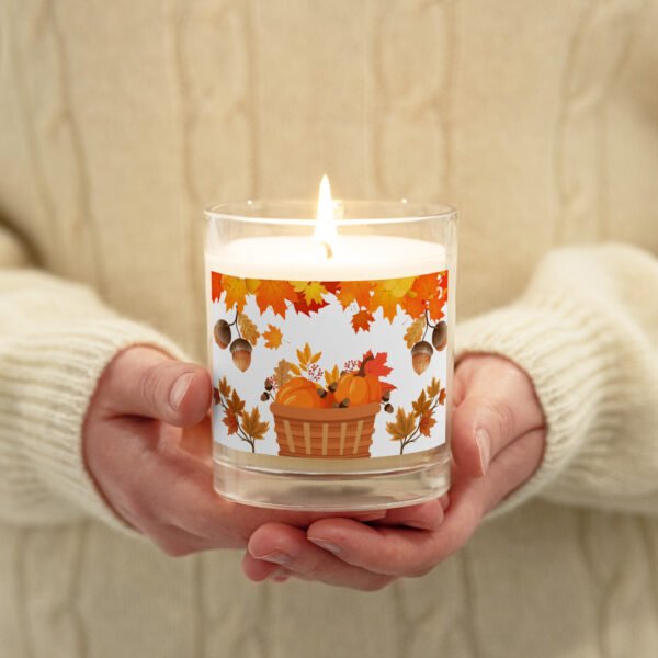 Autumn Glow Soy Candle – Cozy Seasonal Fragrance