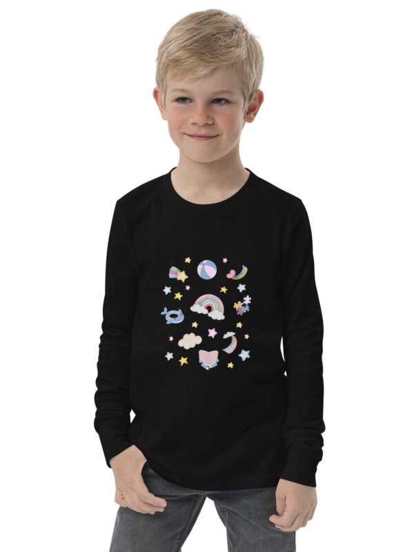 “Tiny Treasures” Kids Long Sleeve Tee – Cozy & Cute