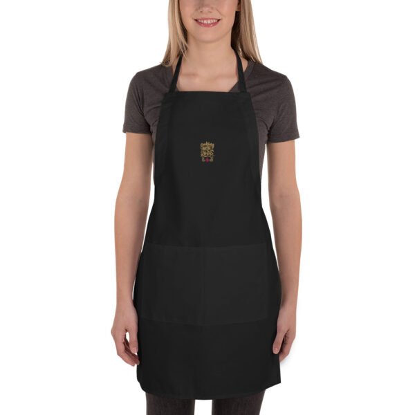 Cooking With Love Embroidered Apron – Stylish & Durable