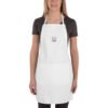 Stylish Embroidered Cooking Apron – Perfect For Chefs