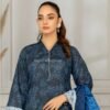 Elegant Blue 3 Piece Lawn Suit | Summer Collection