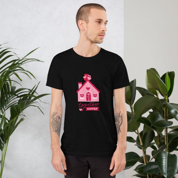 unisex-staple-t-shirt-black-front-67a7ac53503ad.jpg Together Forever Unisex T-Shirt – Perfect Gift For All