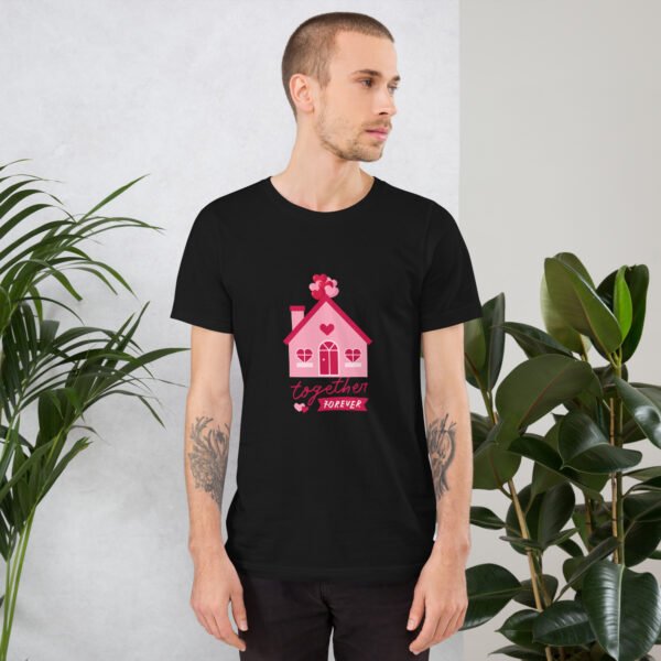 unisex-staple-t-shirt-vintage-black-front-67a7ac5355071.jpg Together Forever Unisex T-Shirt – Perfect Gift For All