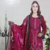Charming Embroidery Lawn Unstitched Suit – 3PC Collection!