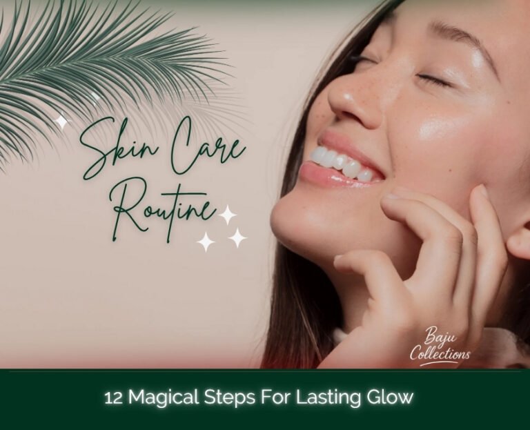 Skin Care Routine: 12 Magical Steps For Lasting Glow Woman following a skin care routine for glowing skin
