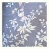 Closeup of floral double bed bedsheet set showing botanical pattern on soft cotton blend fabric.